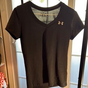 Under Armour Black Fitted Short Sleeve T-Shirt